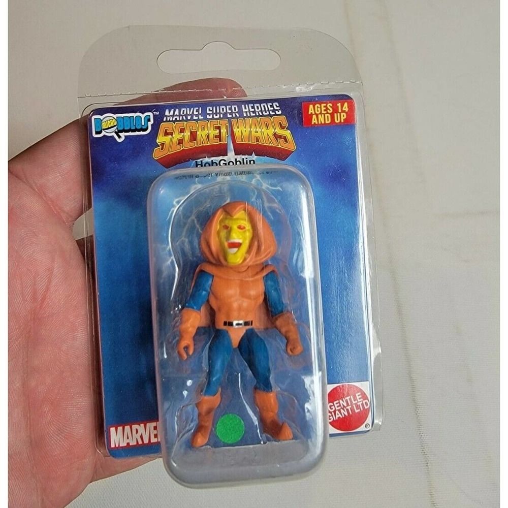 Marvel Super Heroes Secret Wars Hobgoblin‎ Figure Gentle Giant Micro Bobbles New